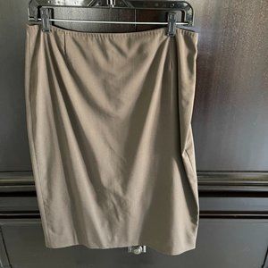 Elie Tahari brown pencil skirt